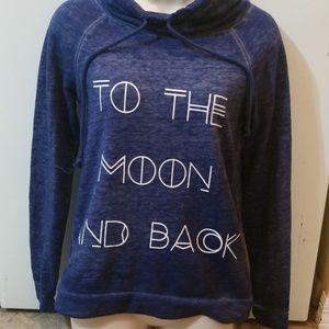Fifth Sun To The Moon and Back Cowl Sweater